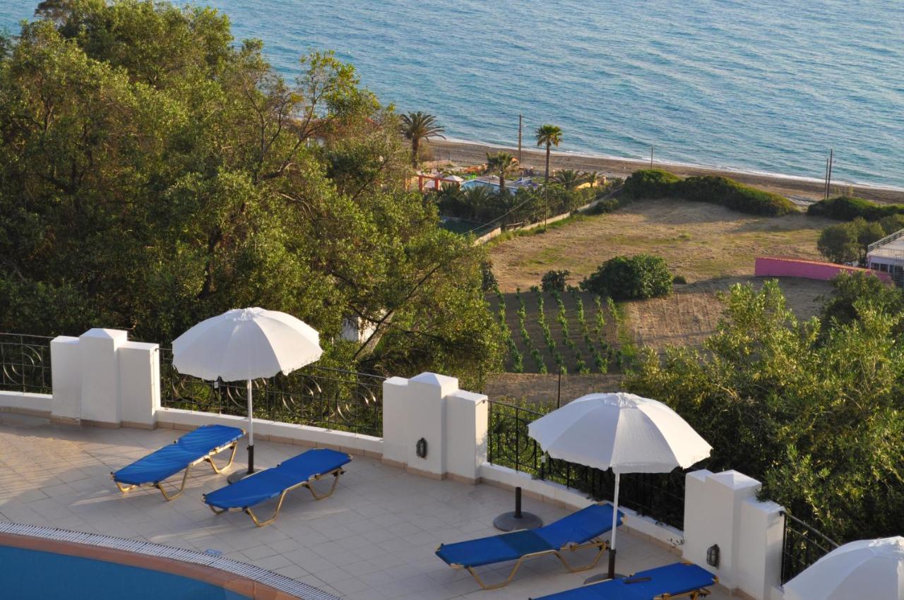 Apartments Maria With Amazing Pool - Agios Gordios Beach Eksteriør bilde