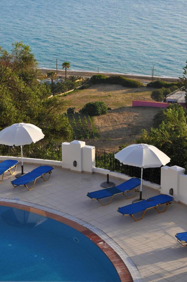 Apartments Maria With Amazing Pool - Agios Gordios Beach Eksteriør bilde